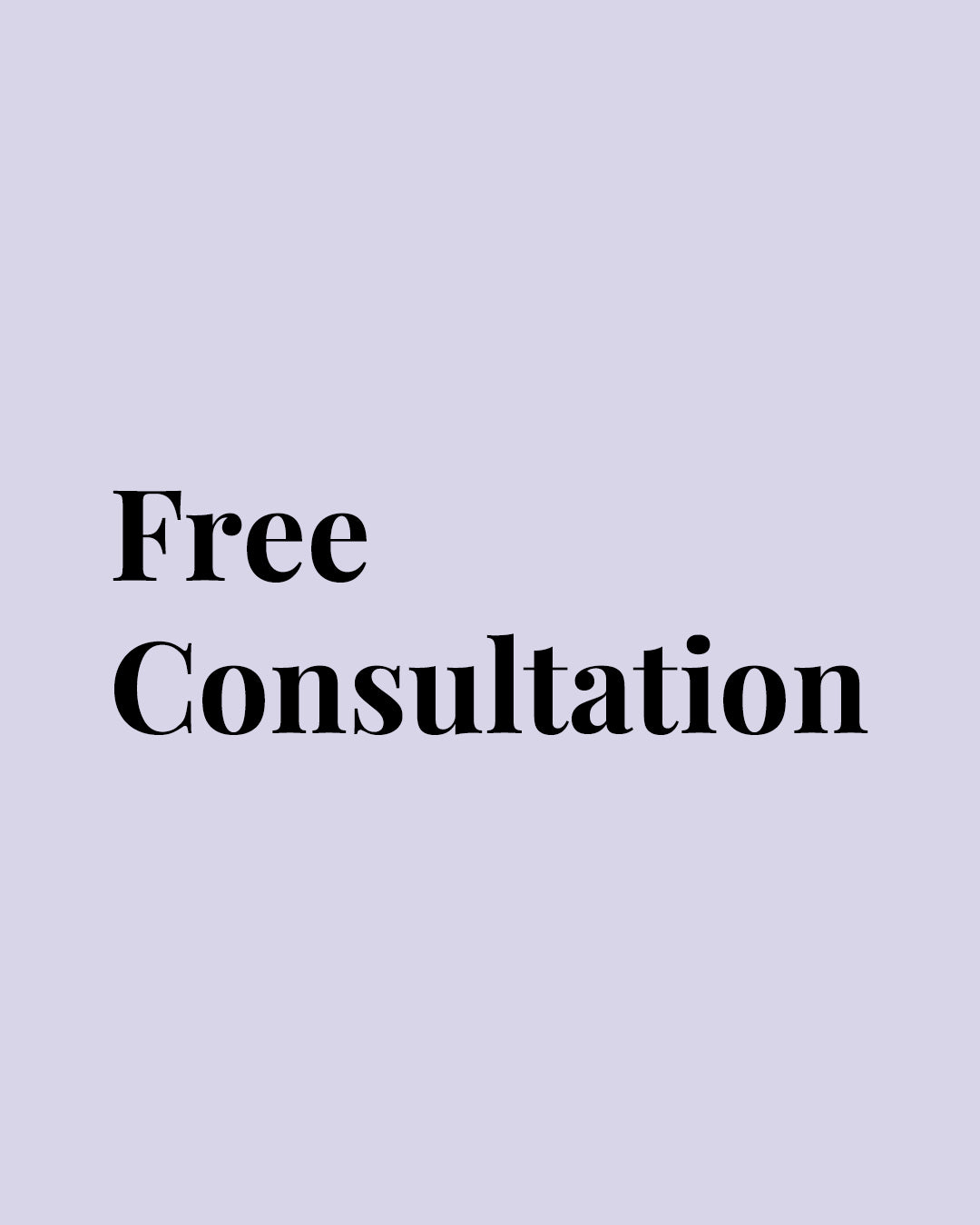 Free Consultation