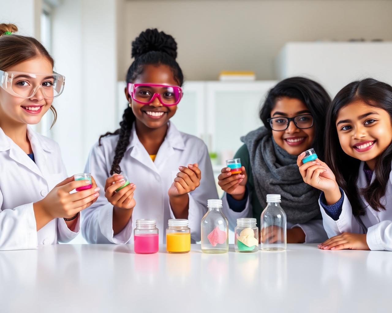 Cosmetic Chemistry for Girl Scouts